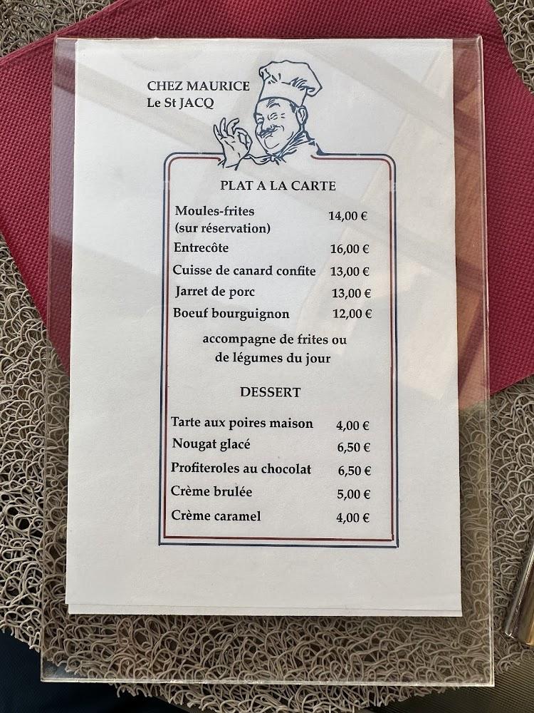 Le Saint Jacq - Menu Image 2